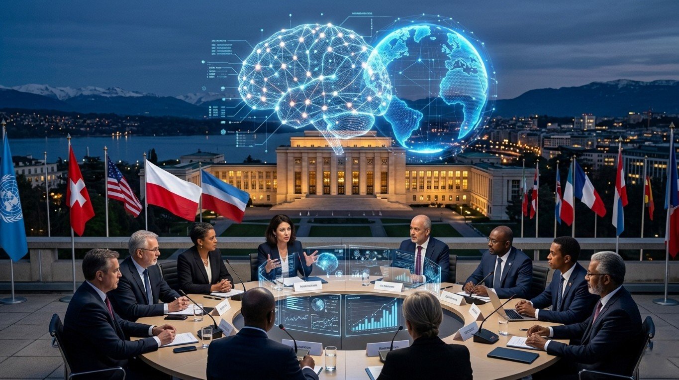 Eksperci Globalnego Panelu AI ONZ podczas sesji w Genewie – NISI 2026