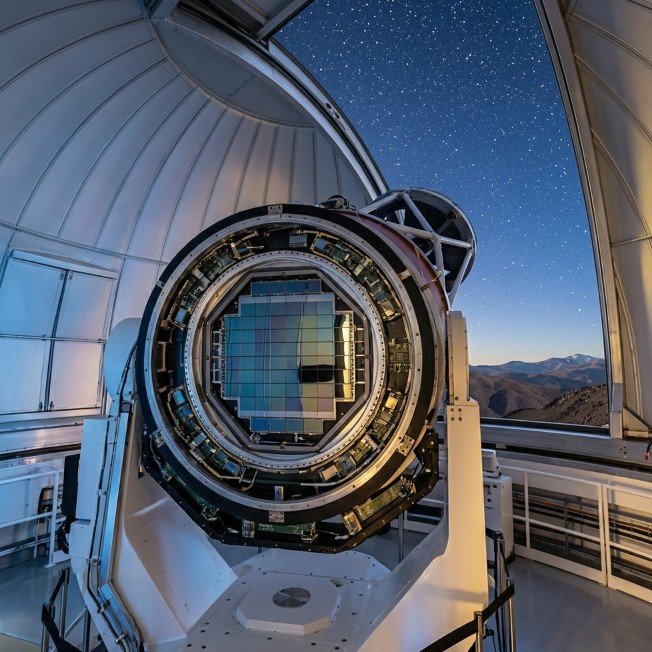 Rubin Observatory first light camera captures LSST inaugural image