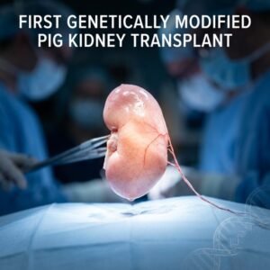 First Genetically Modified Pig Kidney Transplant in a Living Human