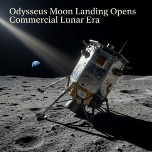 First Private Moon Landing: Odysseus Tilted, But It Worked